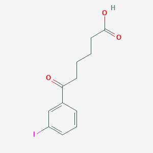 6-(3-Iodophenyl)-6-oxohexanoic acid