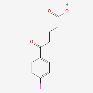 molecular formula C11H11IO3 B1325320 5-(4-Iodophenyl)-5-oxovaleric acid CAS No. 898790-95-9