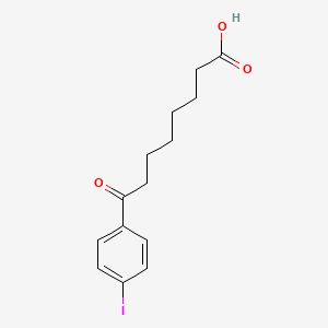 8-(4-iodophenyl)-8-octanoic acid