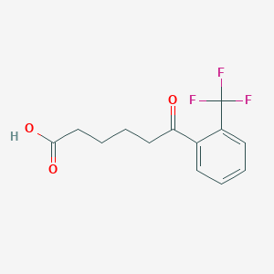 6-Oxo-6-(2-trifluoromethylphenyl)hexanoic acid