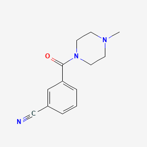 3-(4-Methylpiperazine-1-carbonyl)benzonitrile