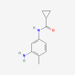 N-(3-amino-4-methylphenyl)cyclopropanecarboxamide