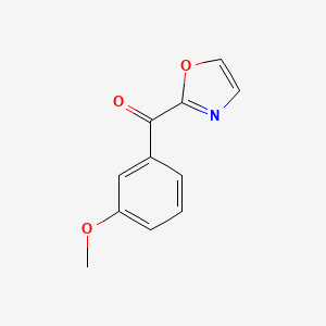 2-(3-Methoxybenzoyl)oxazole