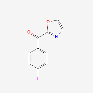 B1325386 2-(4-Iodobenzoyl)oxazole CAS No. 898759-87-0