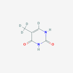 molecular formula C5H6N2O2 B132543 Thymine-d4 CAS No. 156054-85-2
