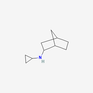 molecular formula C10H17N B13256146 N-cyclopropylbicyclo[2.2.1]heptan-2-amine 