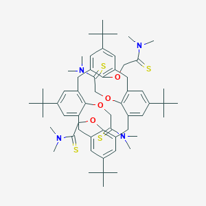 molecular formula C60H84N4O4S4 B132568 Lead ionophore IV 