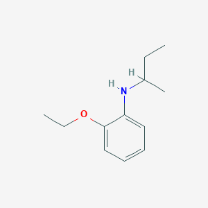 molecular formula C12H19NO B13256951 N-(Butan-2-yl)-2-ethoxyaniline 