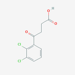 molecular formula C10H8Cl2O3 B132580 4-(2,3-Dichlorophenyl)-4-oxobutanoic acid CAS No. 32003-41-1