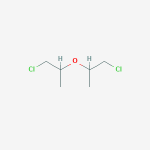 molecular formula C6H12Cl2O<br>(ClCH2C(CH3)H)2O<br>C6H12Cl2O B132582 Bis(2-chloro-1-methylethyl) ether CAS No. 108-60-1