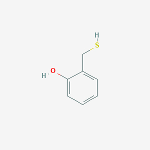 molecular formula C7H8OS B13258282 2-(Sulfanylmethyl)phenol 