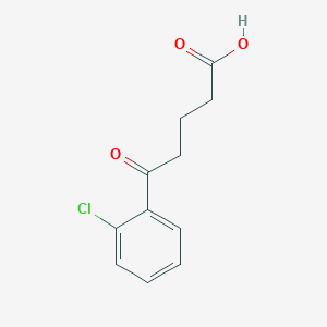 B1325851 5-(2-Chlorophenyl)-5-oxovaleric acid CAS No. 898792-59-1