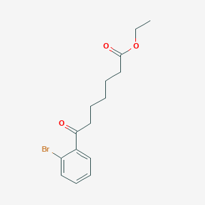 Ethyl 7-(2-bromophenyl)-7-oxoheptanoate