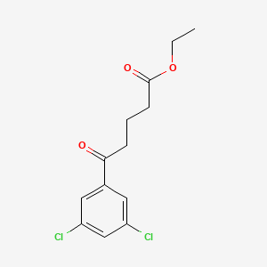 Ethyl 5-(3,5-dichlorophenyl)-5-oxovalerate