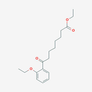 Ethyl 8-(2-ethoxyphenyl)-8-oxooctanoate
