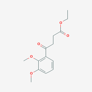 Ethyl 4-(2,3-dimethoxyphenyl)-4-oxobutyrate