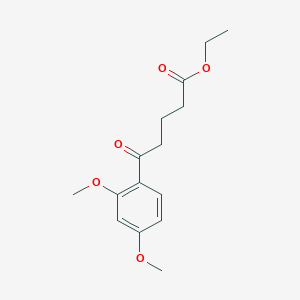 Ethyl 5-(2,4-dimethoxyphenyl)-5-oxovalerate