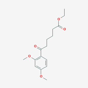 Ethyl 6-(2,4-dimethoxyphenyl)-6-oxohexanoate
