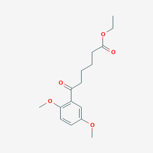 Ethyl 6-(2,5-dimethoxyphenyl)-6-oxohexanoate