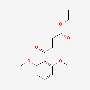 Ethyl 4-(2,6-dimethoxyphenyl)-4-oxobutyrate