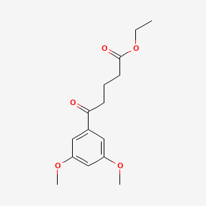 Ethyl 5-(3,5-dimethoxyphenyl)-5-oxovalerate