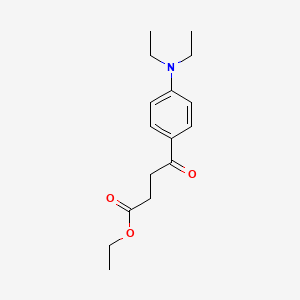 Ethyl 4-[4-(N,N-diethylamino)phenyl]-4-oxobutanoate
