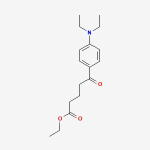 Ethyl 5-[4-(N,N-diethylamino)phenyl]-5-oxovalerate