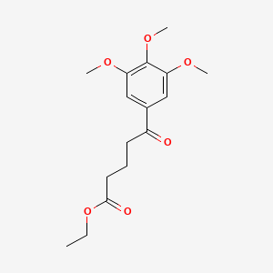 Ethyl 5-(3,4,5-trimethoxyphenyl)-5-oxovalerate