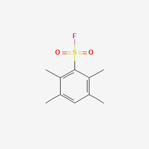 molecular formula C10H13FO2S B13261898 2,3,5,6-Tetramethylbenzenesulfonyl fluoride 