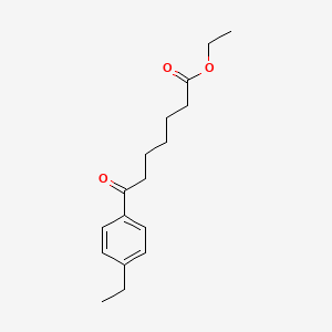 Ethyl 7-(4-ethylphenyl)-7-oxoheptanoate