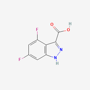 4,6-Difluoro-1H-indazole-3-carboxylic acid