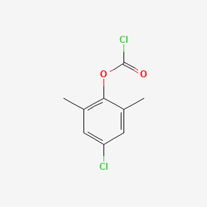 molecular formula C9H8Cl2O2 B13262542 4-Chloro-2,6-dimethylphenyl chloroformate 