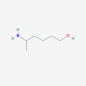molecular formula C6H15NO B13262649 5-Amino-1-hexanol 