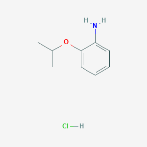 molecular formula C9H14ClNO B1326274 2-Isopropoxyaniline hydrochloride CAS No. 748771-95-1