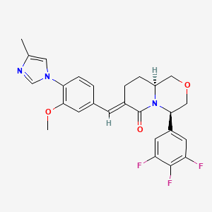 molecular formula C26H24F3N3O3 B1326275 Gamma-secretase modulators CAS No. 937812-80-1