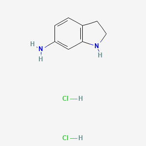 molecular formula C8H11ClN2 B1326279 6-Aminoindoline dihydrochloride CAS No. 28228-73-1