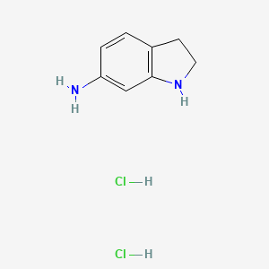molecular formula C8H12Cl2N2 B1326279 6-Aminoindoline dihydrochloride CAS No. 28228-73-1