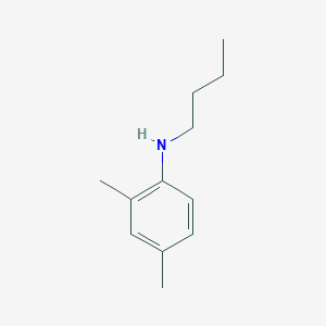 molecular formula C12H19N B13262955 N-butyl-2,4-dimethylaniline 