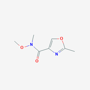 N-Methoxy-N,2-dimethyl-oxazole-4-carboxamide