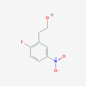 molecular formula C8H8FNO3 B1326311 2-(2-Fluoro-5-nitrophenyl)ethanol CAS No. 1021389-31-0