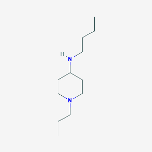 molecular formula C12H26N2 B13263126 N-butyl-1-propylpiperidin-4-amine 