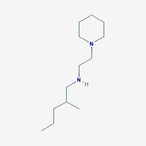 molecular formula C13H28N2 B13263245 (2-Methylpentyl)[2-(piperidin-1-yl)ethyl]amine 
