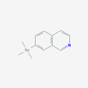 molecular formula C12H15NSn B1326326 7-Trimethylstannylisoquinoline 