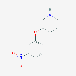 3-(3-Nitrophenoxy)piperidine