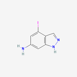 B1326378 4-Iodo-1H-indazol-6-amine CAS No. 885519-88-0