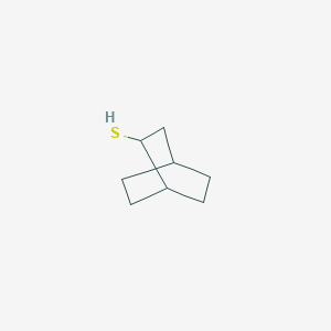 molecular formula C8H14S B13263807 Bicyclo[2.2.2]octane-2-thiol 