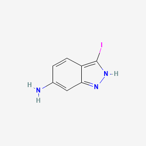 molecular formula C7H6IN3 B1326388 3-Iodo-1H-indazol-6-amine CAS No. 885519-20-0