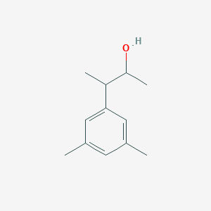 molecular formula C12H18O B13263902 3-(3,5-Dimethylphenyl)butan-2-ol 