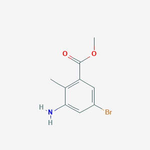 Methyl 3-amino-5-bromo-2-methylbenzoate