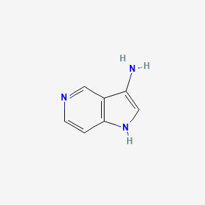 molecular formula C7H7N3 B1326409 1H-Pyrrolo[3,2-c]pyridin-3-amine CAS No. 1000342-62-0